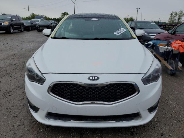 KNALN4D77F5173438 - 2015 KIA CADENZA PREMIUM WHITE photo 5