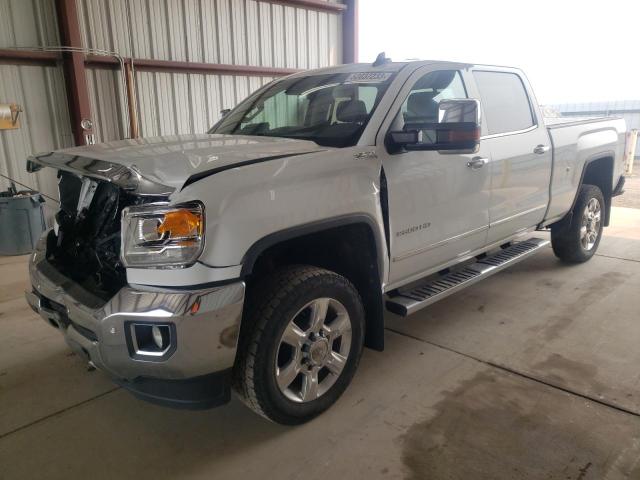 1GT12TEG2JF112304 - 2018 GMC SIERRA K2500 SLT WHITE photo 1