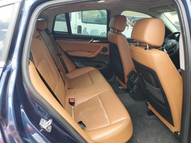 5UXXW3C50F0M89187 - 2015 BMW X4 XDRIVE28I BLUE photo 10