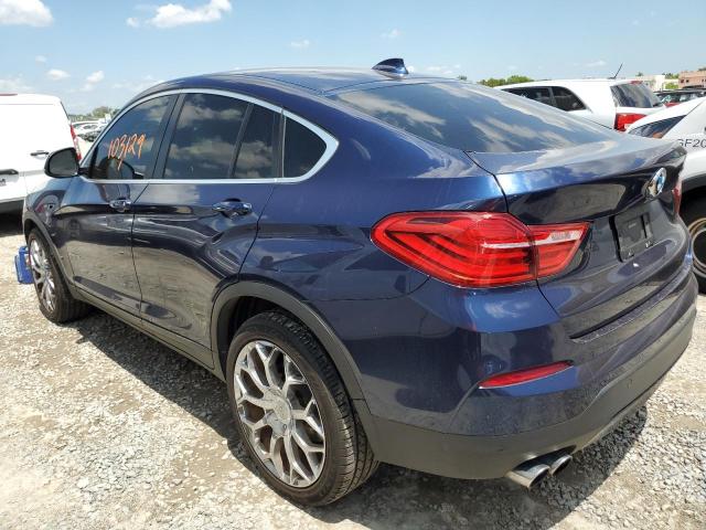 5UXXW3C50F0M89187 - 2015 BMW X4 XDRIVE28I BLUE photo 2