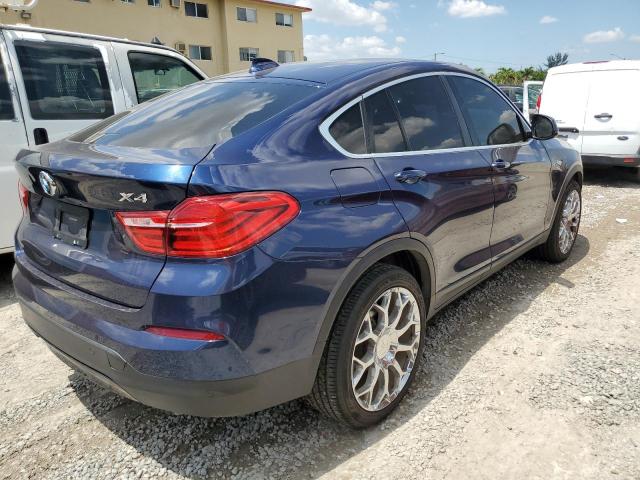 5UXXW3C50F0M89187 - 2015 BMW X4 XDRIVE28I BLUE photo 3