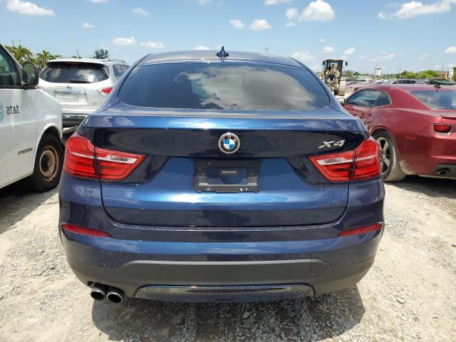 5UXXW3C50F0M89187 - 2015 BMW X4 XDRIVE28I BLUE photo 6