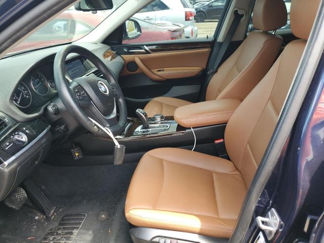 5UXXW3C50F0M89187 - 2015 BMW X4 XDRIVE28I BLUE photo 7