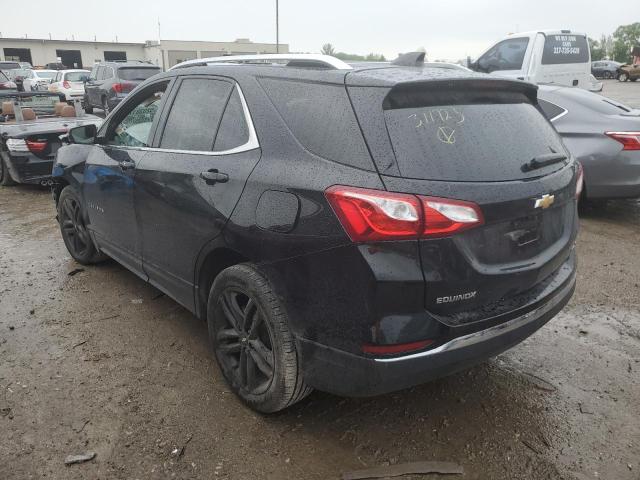 3GNAXKEV6LL311723 - 2020 CHEVROLET EQUINOX LT BLACK photo 2