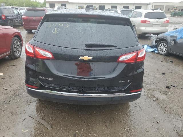 3GNAXKEV6LL311723 - 2020 CHEVROLET EQUINOX LT BLACK photo 6