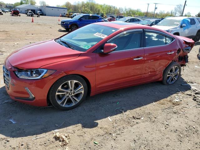 5NPD84LF6HH091551 - 2017 HYUNDAI ELANTRA SE RED photo 1