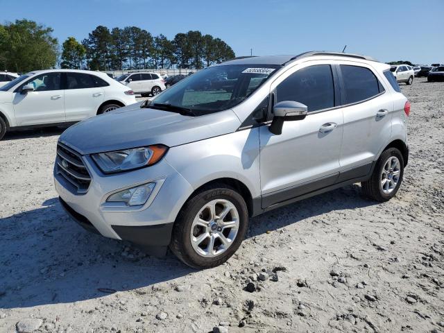 MAJ3P1TE0JC200484 - 2018 FORD ECOSPORT SE SILVER photo 1