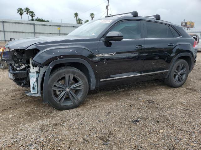1V2PE2CA4MC208319 - 2021 VOLKSWAGEN ATLAS CROS SE BLACK photo 1