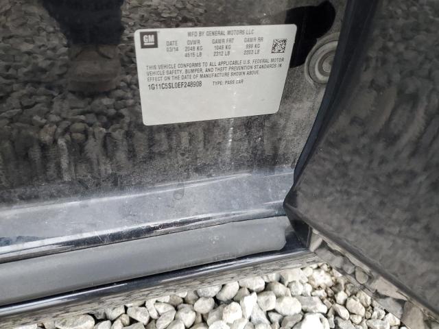 1G11C5SL0EF248908 - 2014 CHEVROLET MALIBU 1LT BLACK photo 13