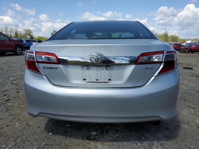 4T1BF1FK9CU601745 - 2012 TOYOTA CAMRY BASE SILVER photo 6