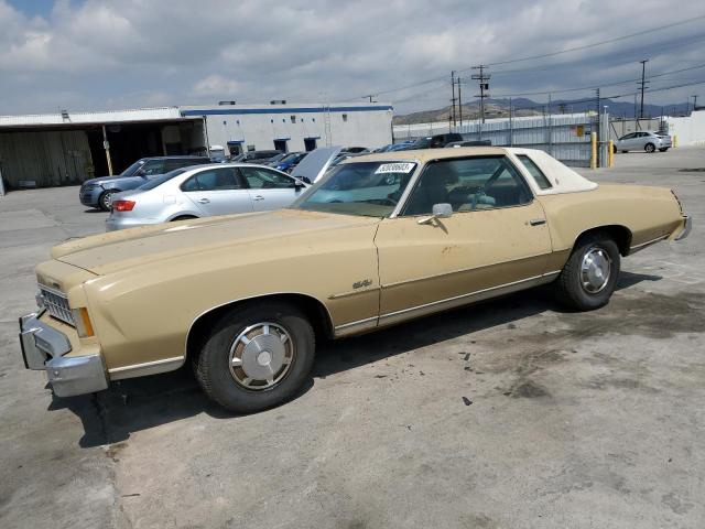 1H57L5Z429724 - 1975 CHEVROLET MONTE CARL CREAM photo 1