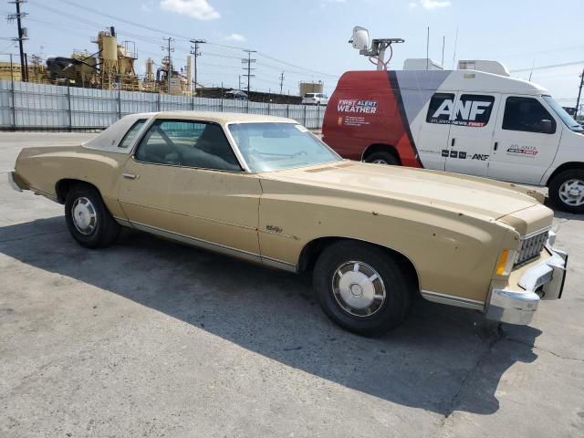 1H57L5Z429724 - 1975 CHEVROLET MONTE CARL CREAM photo 4