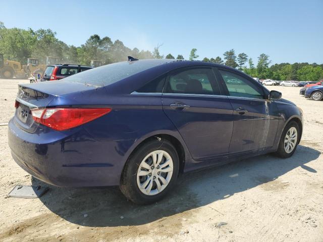 5NPEB4AC7CH324960 - 2012 HYUNDAI SONATA GLS BLUE photo 3