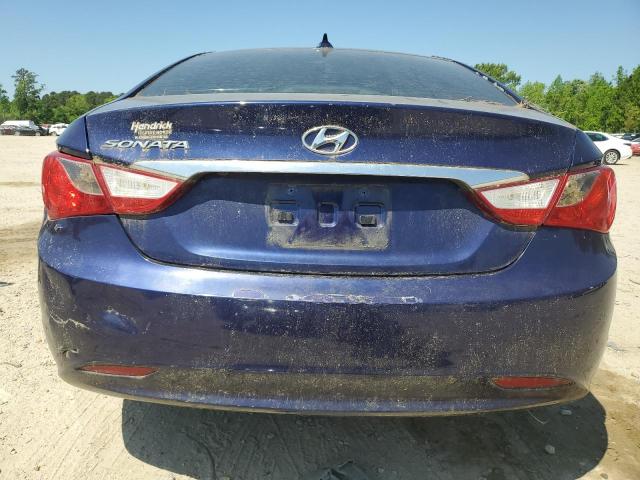 5NPEB4AC7CH324960 - 2012 HYUNDAI SONATA GLS BLUE photo 6