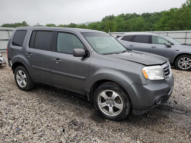 5FNYF4H55CB040413 - 2012 HONDA PILOT EXL GRAY photo 4