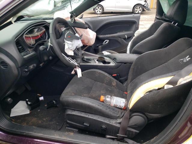 2C3CDZFJ1MH534796 - 2021 DODGE CHALLENGER R/T SCAT PACK PURPLE photo 7