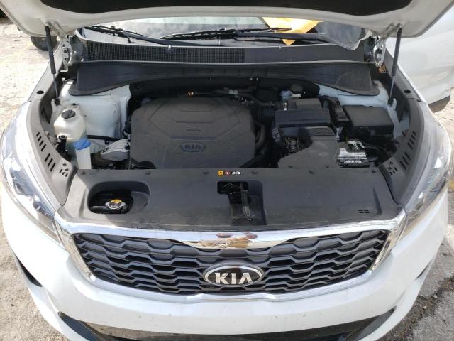 5XYPH4A57KG504437 - 2019 KIA SORENTO EX WHITE photo 11