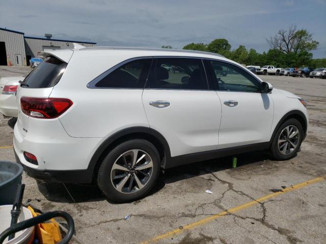 5XYPH4A57KG504437 - 2019 KIA SORENTO EX WHITE photo 3