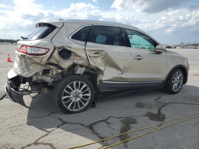 5LMCJ3C93HUL02501 - 2017 LINCOLN MKC RESERVE თაფლისფერი ფოტო 3