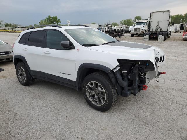 1C4PJMBX8LD589955 - 2020 JEEP CHEROKEE TRAILHAWK WHITE photo 4