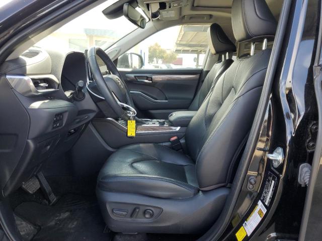 5TDKDRBH8PS000727 - 2023 TOYOTA HIGHLANDER L BLACK photo 7