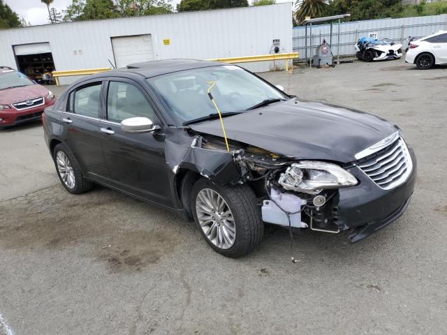 1C3CCBCG2CN306802 - 2012 CHRYSLER 200 LIMITED BLACK photo 4