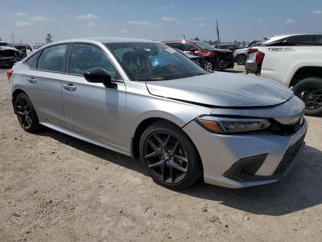 2HGFE2F55PH507672 - 2023 HONDA CIVIC SPORT 银色 照片 4