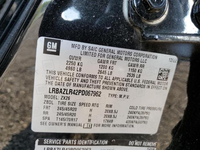 LRBAZLR42PD067962 - 2023 BUICK ENVISION PREFERRED 黑色 照片 13