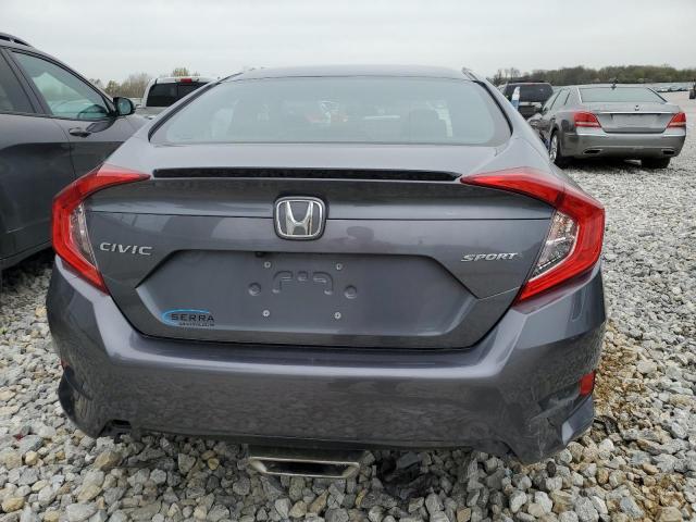 2HGFC2F87MH513338 - 2021 HONDA CIVIC SPORT GRAY photo 6