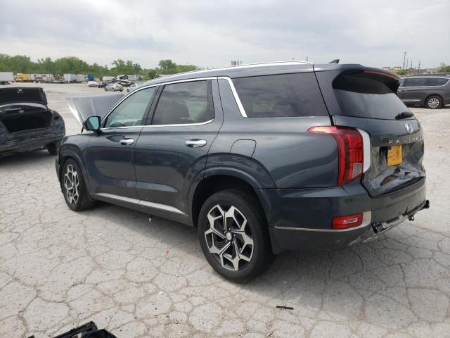 KM8R7DHE0NU422744 - 2022 HYUNDAI PALISADE CALLIGRAPHY GRAY photo 2