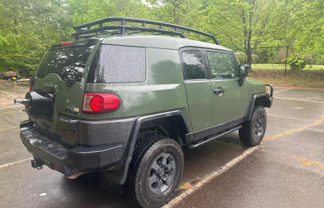 JTEBU4BF5BK110342 - 2011 TOYOTA FJ CRUISER GREEN photo 4