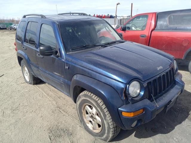 1J4GL58K43W542979 - 2003 JEEP LIBERTY LIMITED BLUE photo 4