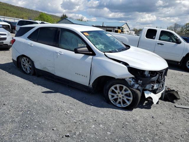 2GNAXHEV9J6271156 - 2018 CHEVROLET EQUINOX LS WHITE photo 4