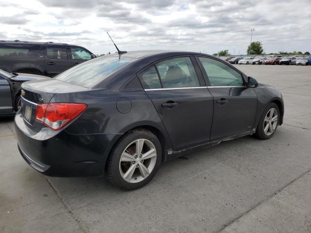 1G1PF5SB2D7226815 - 2013 CHEVROLET CRUZE LT BLACK photo 3