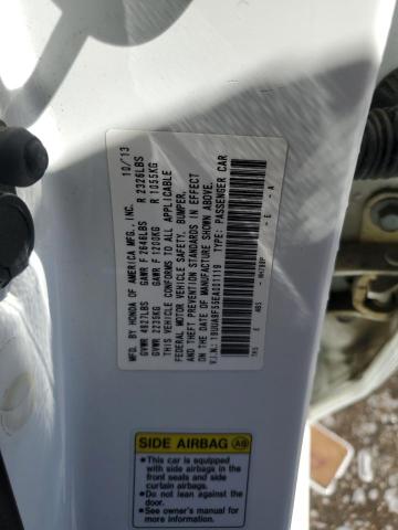 19UUA9F55EA001119 - 2014 ACURA TL TECH WHITE photo 12
