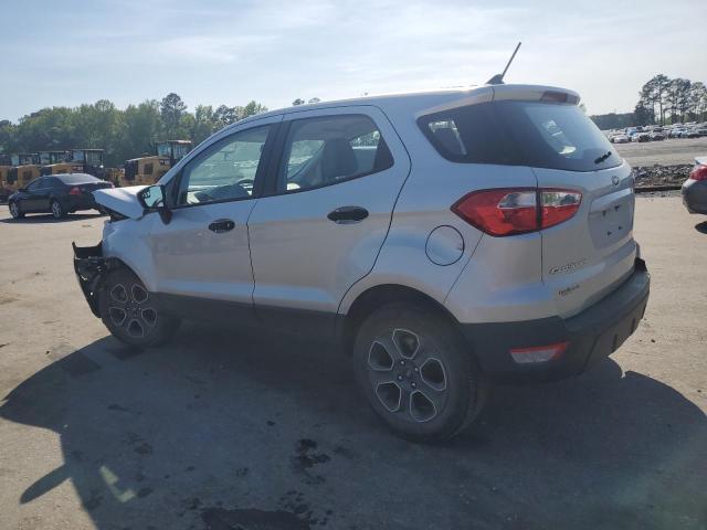 MAJ3S2FE4MC402667 - 2021 FORD ECOSPORT S SILVER photo 2