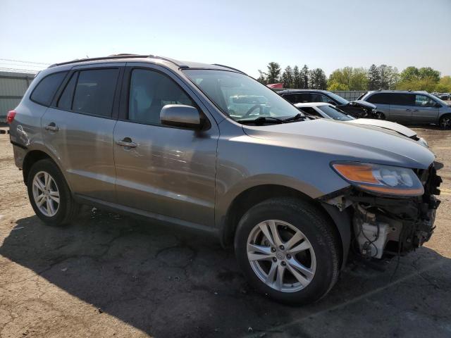 5XYZHDAG7BG008337 - 2011 HYUNDAI SANTA FE SE SILVER photo 4