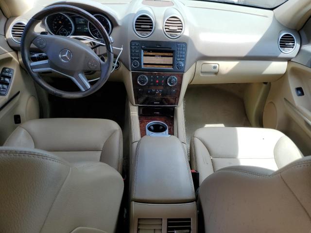 4JGBB8GBXBA625149 - 2011 MERCEDES-BENZ ML 350 4MATIC GRAY photo 8