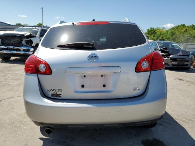 JN8AS58T29W042470 - 2009 NISSAN ROGUE S SILVER photo 6