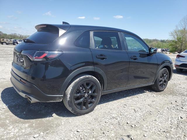 3CZRZ1H56PM711111 - 2023 HONDA HR-V SPORT შავი ფოტო 3