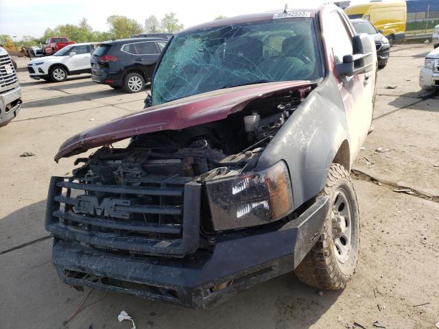 1GTEK29J29Z172286 - 2009 GMC SIERRA K1500 SLE RED photo 1