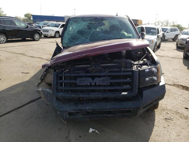 1GTEK29J29Z172286 - 2009 GMC SIERRA K1500 SLE RED photo 5