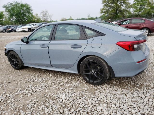 2HGFE2F55NH543827 - 2022 HONDA CIVIC SPORT 蓝色 照片 2