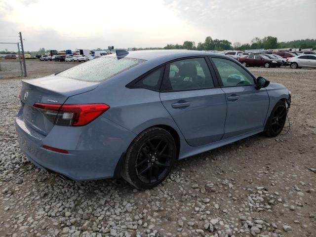 2HGFE2F55NH543827 - 2022 HONDA CIVIC SPORT 蓝色 照片 3