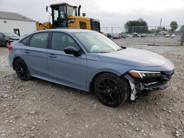2HGFE2F55NH543827 - 2022 HONDA CIVIC SPORT 蓝色 照片 4