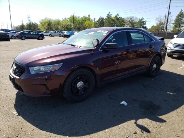 1FAHP2MK9FG150345 - 2015 FORD TAURUS POLICE INTERCEPTOR MAROON photo 1