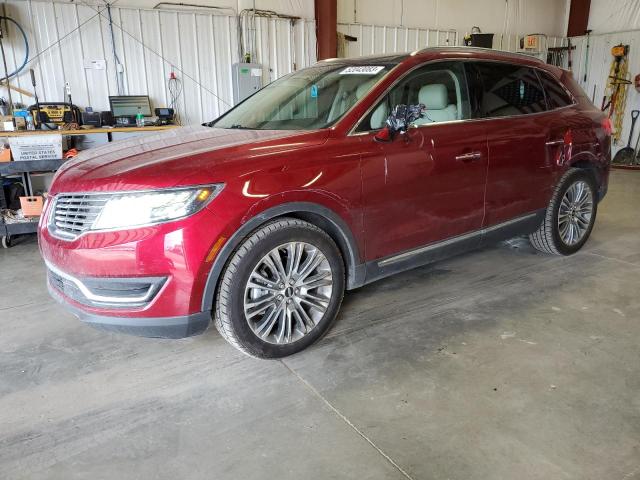 2LMPJ6LP1HBL35009 - 2017 LINCOLN MKX RESERVE Կարմիր լուսանկար 1