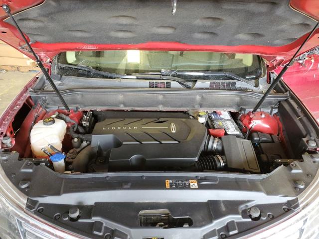 2LMPJ6LP1HBL35009 - 2017 LINCOLN MKX RESERVE Կարմիր լուսանկար 11