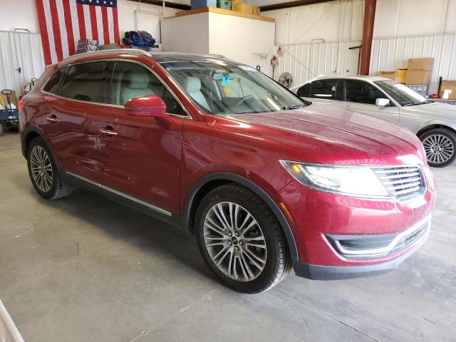 2LMPJ6LP1HBL35009 - 2017 LINCOLN MKX RESERVE RED photo 4
