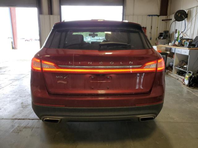 2LMPJ6LP1HBL35009 - 2017 LINCOLN MKX RESERVE RED photo 6